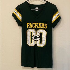 NFL Team Apparel Dark Green Shirt